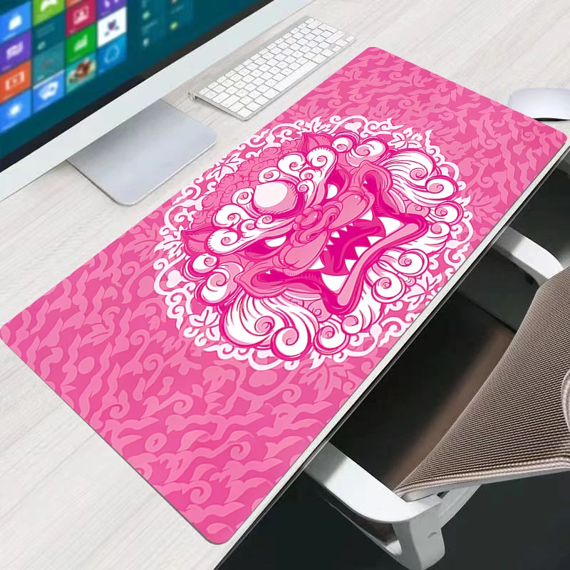 Popular Mouse Pad Animation Office E-sports Gaming Table Mat Oversized Computer Keyboard Pads Ghost mask Mouse Mat For Best Gift