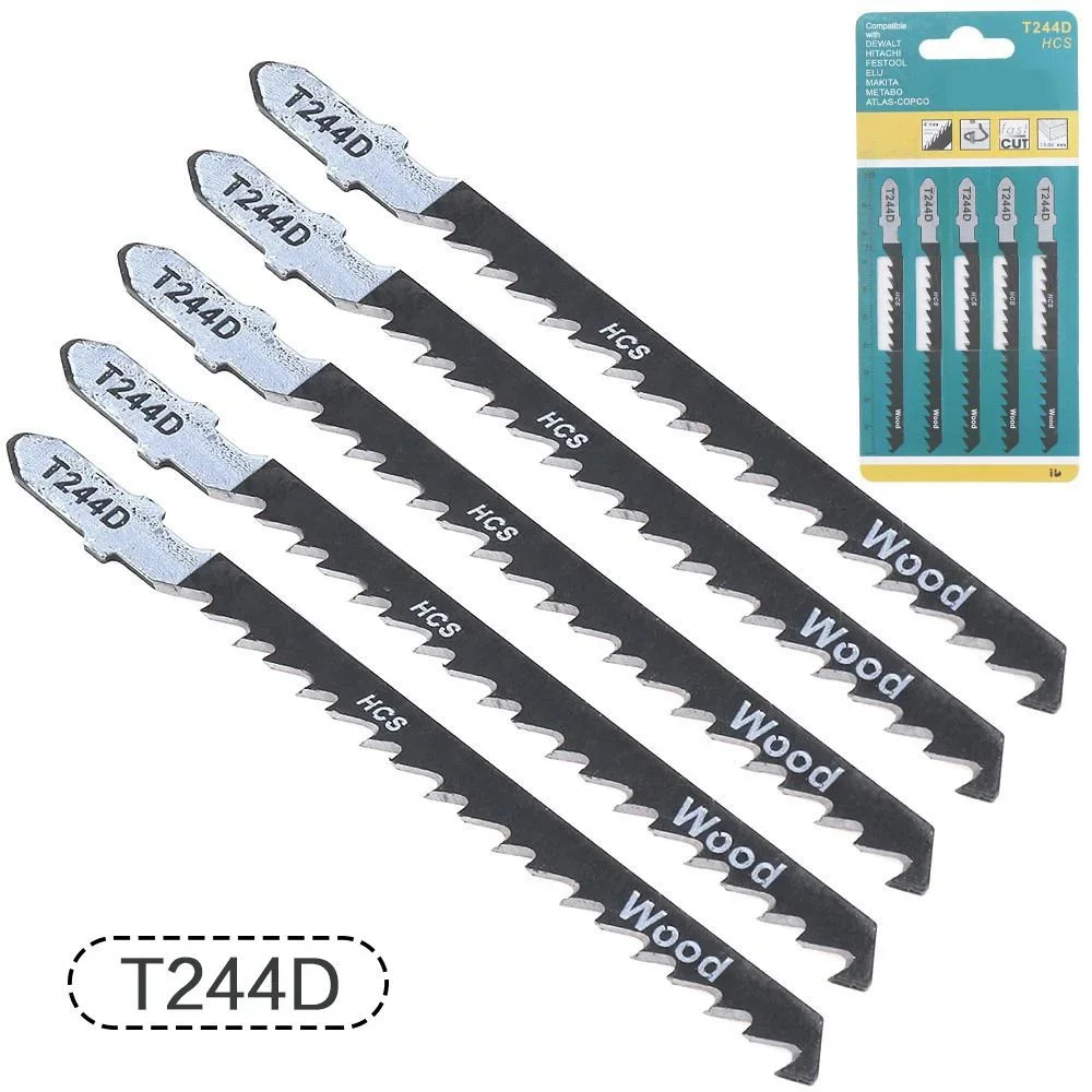 STONEGO HCS Jigsaw Blade Set T101B T101D T144D T101BR T244D T127D T111C T111D 100mm T Shank Saw Blade For Wood/Metal Cutting