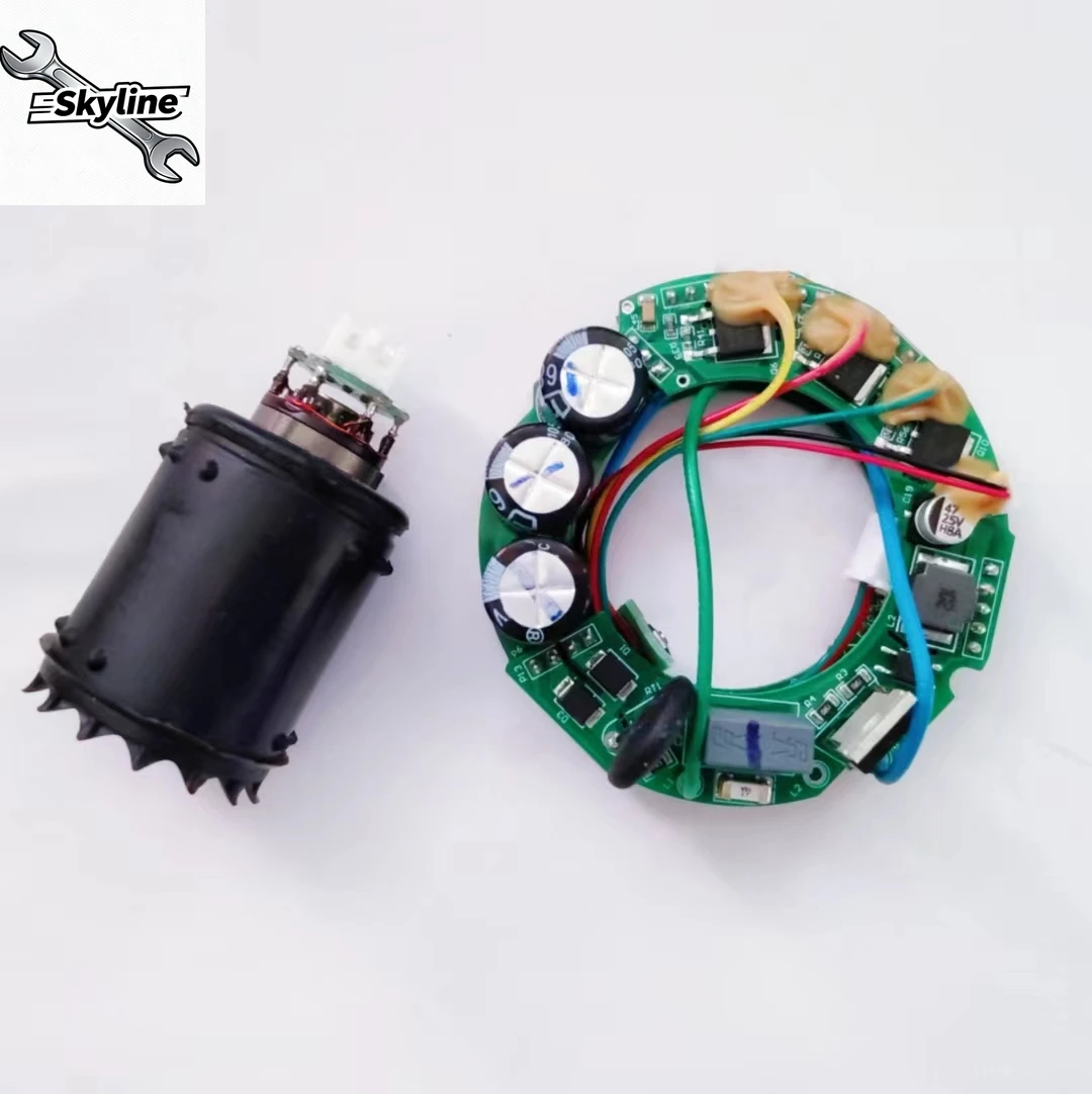 110V 220V brushless ducted fan 100,000 to super high speed, aluminum alloy impeller hair dryer motor + drive