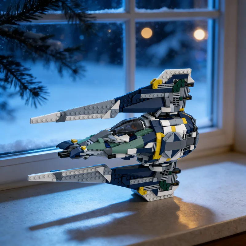 

799pcs MOC True Mandalorians Kom Rk Upgrade Star Battle Model Christmas Gifts Building Toys Blocks Construction Creative Idea