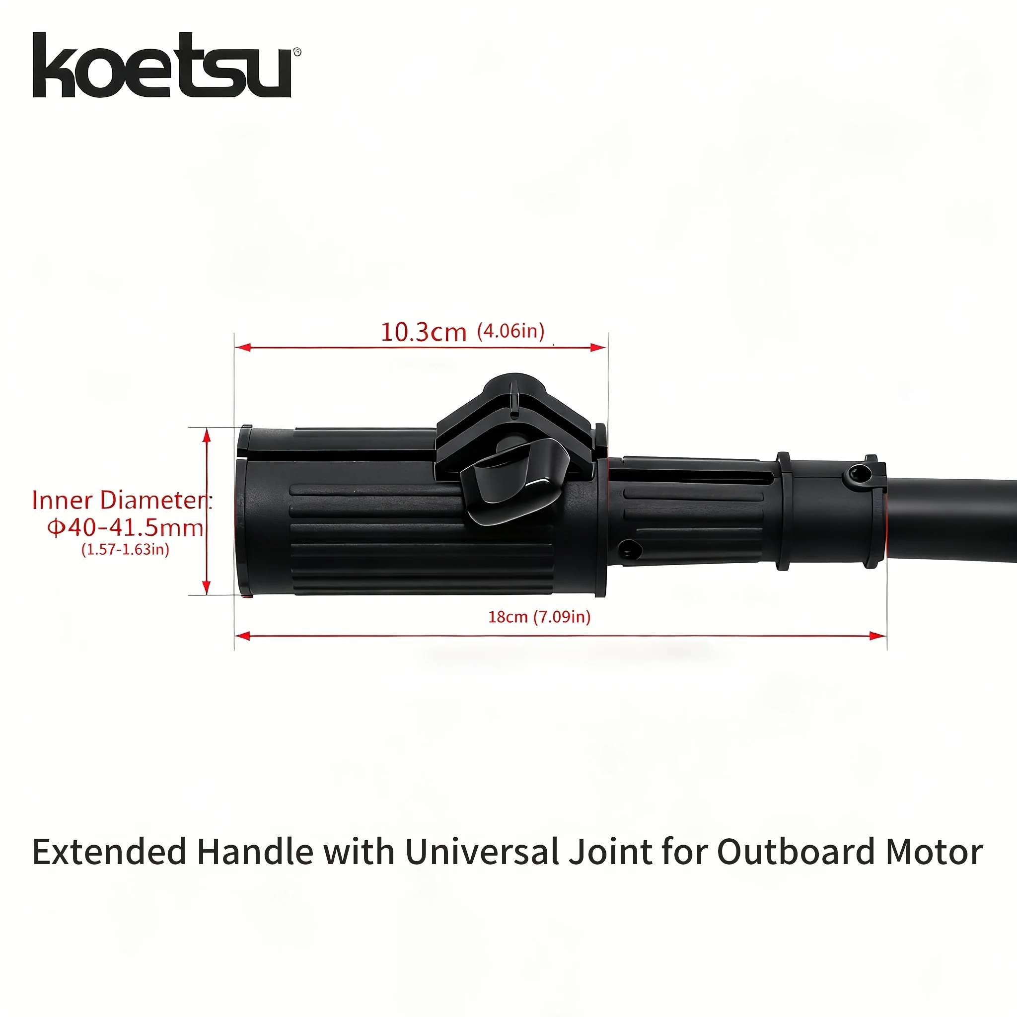 KOETSU Maniglia di prolunga universale per motori fuoribordo