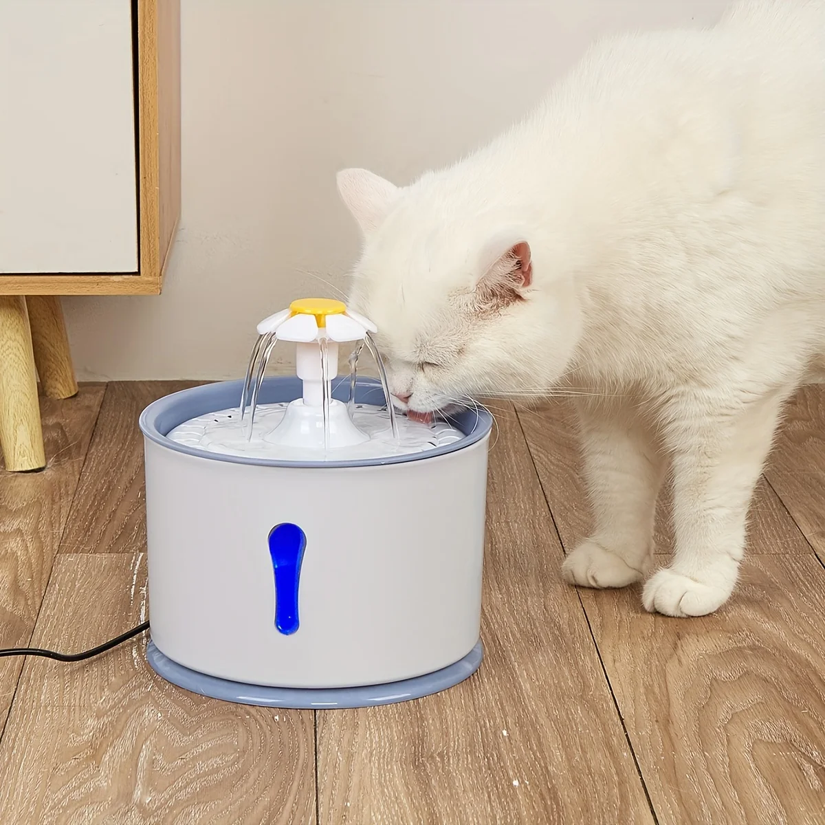STLFIn-stock Smart Pet Water Dispenser Automatic Circulating Purification and Filtration Low Noise Large Capacity cat Water Foun