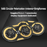 Maple Wireless 11dBi 5.8Ghz RHCP SMA Polarized Receiver Patch FPV Antenna (1PC) for Fatshark Skyzone Goggles