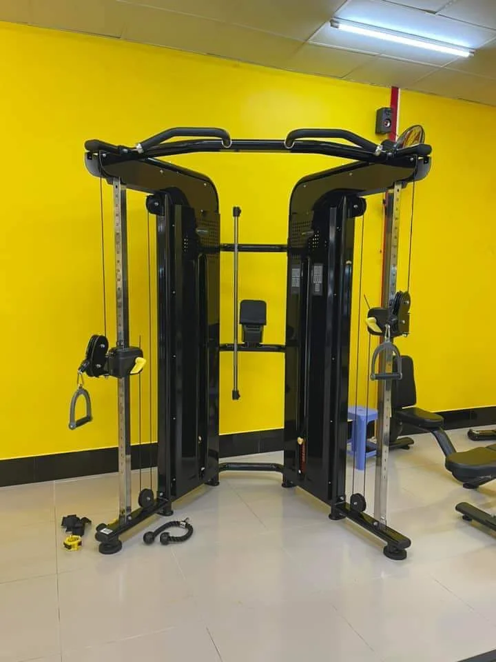 Gym Equipment All in One Fitness Equipment Dual Adjustable Pulley Body Fit Multi Functional Trainer