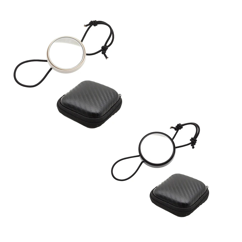 Marine Rearview Mirror with Lanyard Scuba Diving Mirror Diving Rearview Mirror Dive Observe Mirror for Water Sports Safety