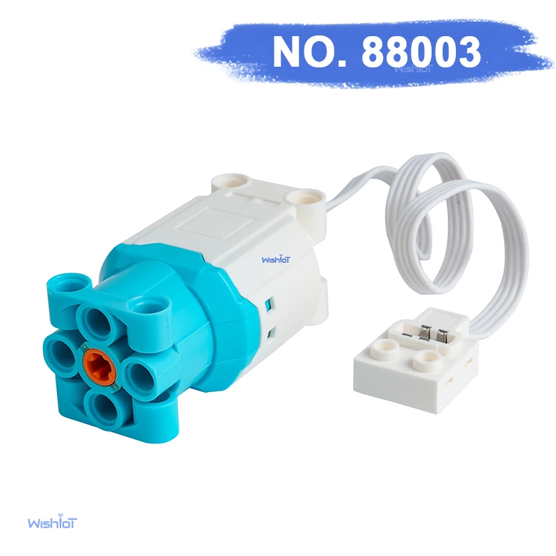 Bloques de Construcción, Piezas Técnicas, Motor L 88003 MOC, Función de Potencia, Multivelocidad, Conjuntos PF, Ladrillos de Juguete, Motor DIY para Lego