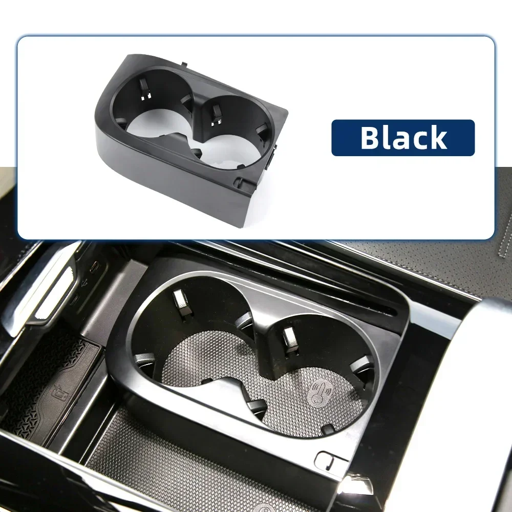 Car Front Center Console Water Cup Holder Insert Frame Drinks Holder For Mercedes-Benz W206 C class 2021 2022 2023 2024