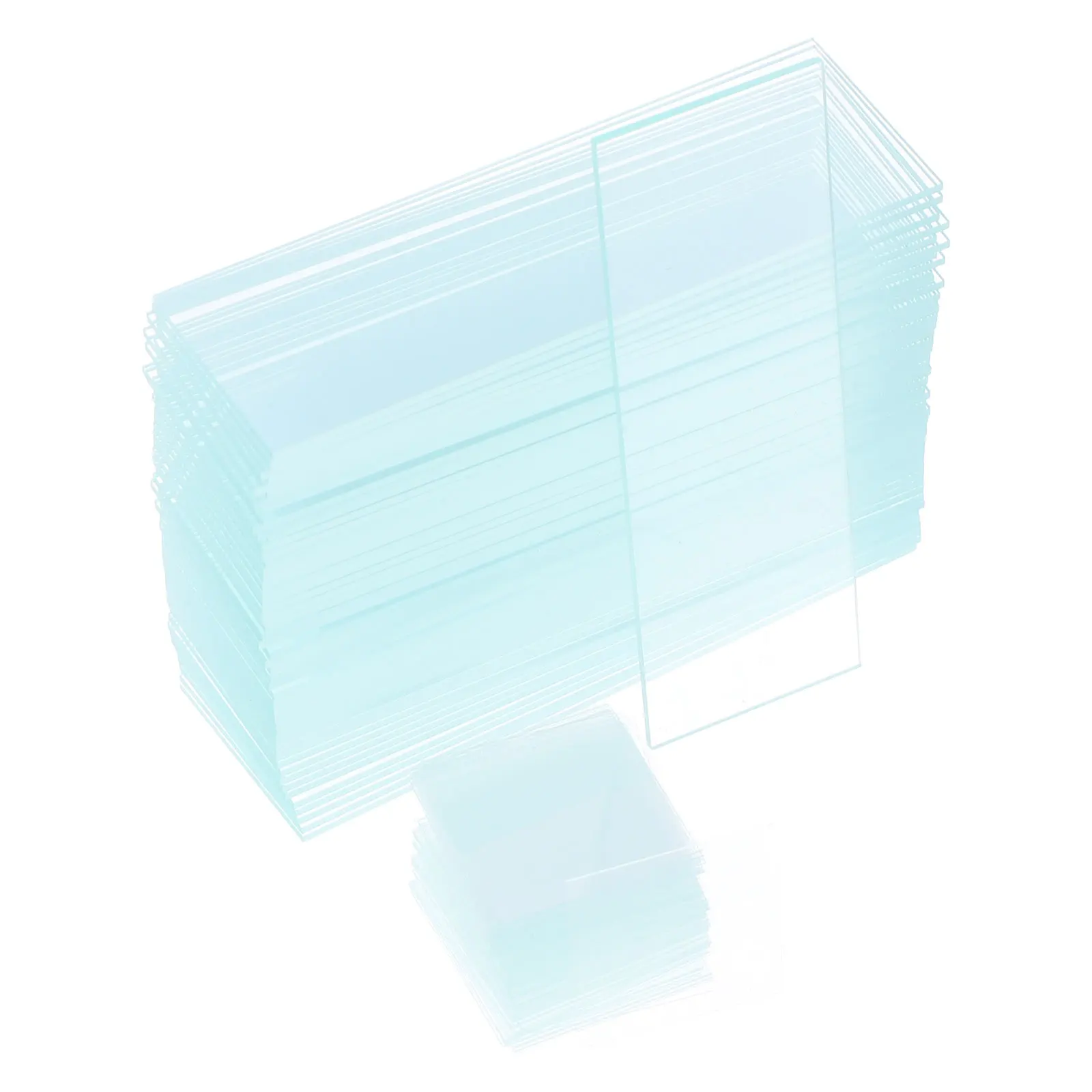 

300 Pcs Microscope Slide Cover Glass Lab Consumables Precision Optical Slips Teaching Equipment Biological Samples Compatibility