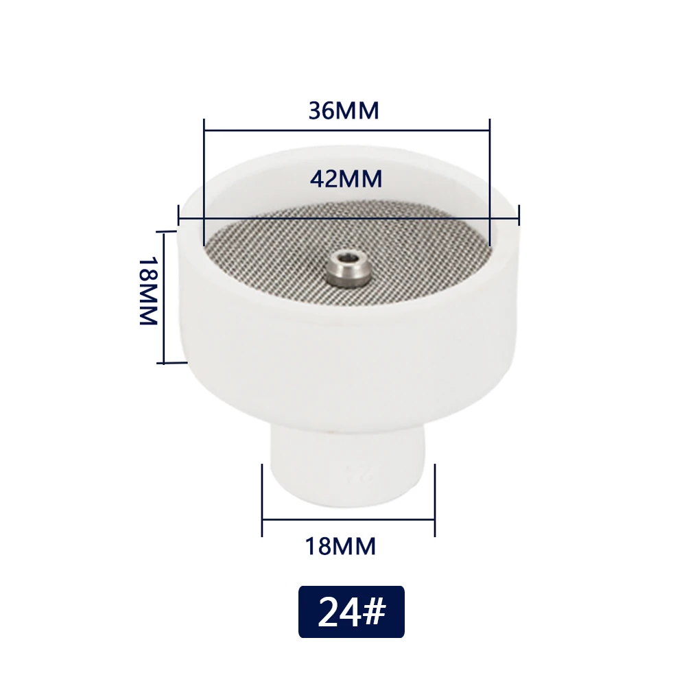 Tasse d'alumine de buse en céramique blanche, torche de soudage Tig, tasse de soudage TIG, WP9, 20, 17, 18/26, 10 #, 12 #, 14 #, 16 #, 24 #