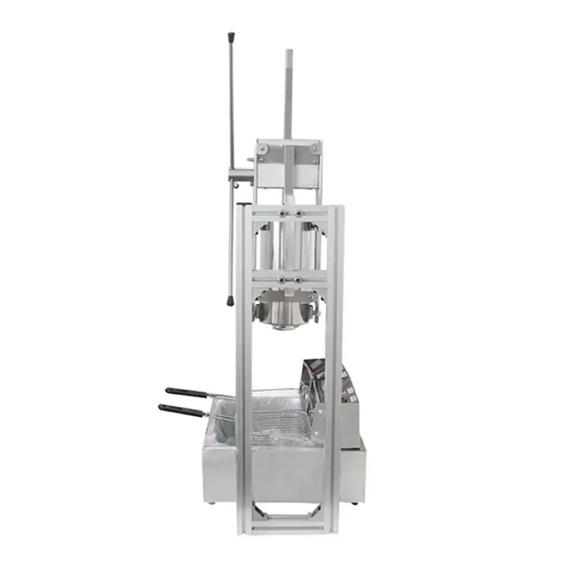 CE Certified 201 Stainless Steel Commercial Fritters Making Machine Deep Fryer For Bakery Snack Shop