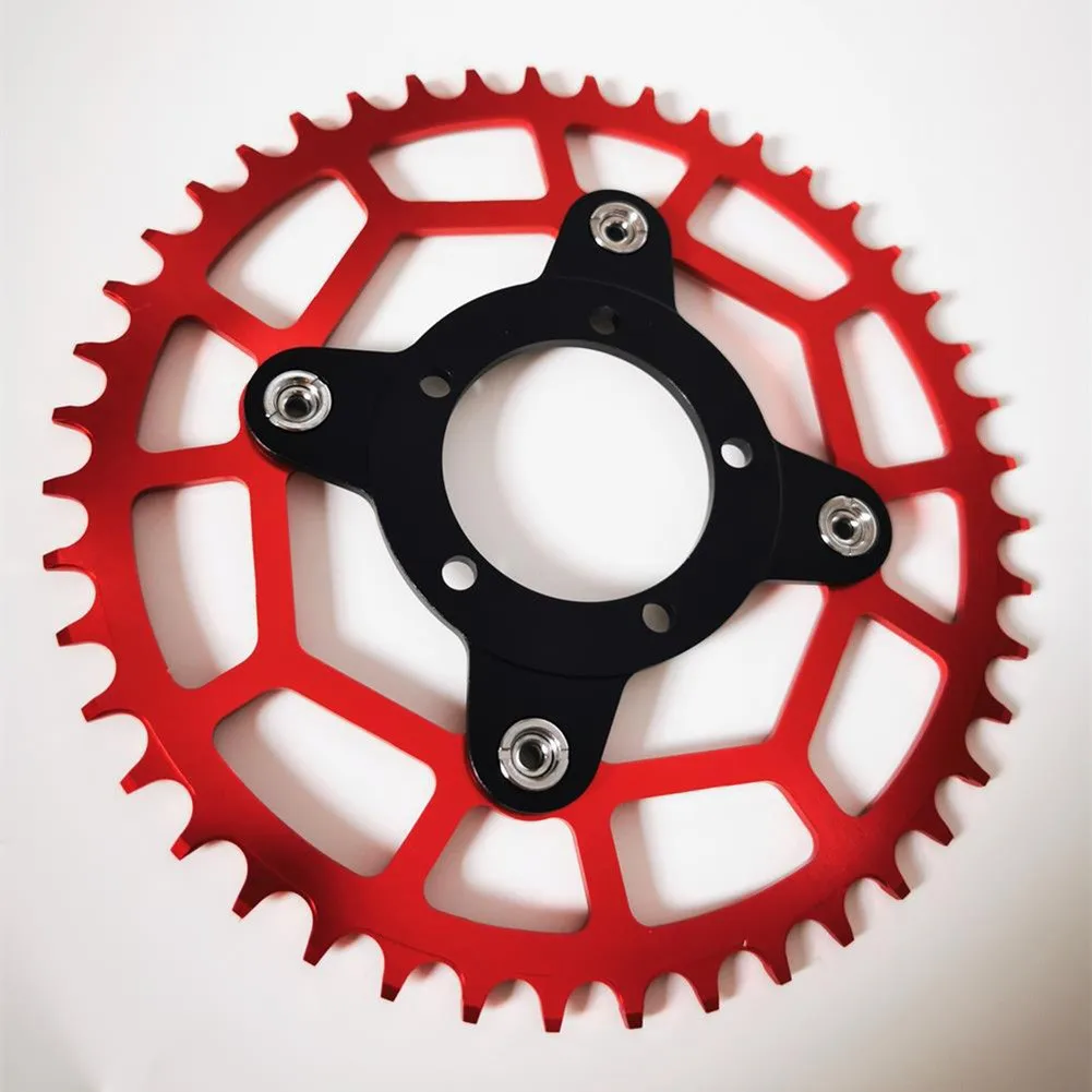 

Components Chainring Aluminum Alloy BBS01B And BBS02B Bicycle Cycling Electric Bike Narrow Wide Tooth Practical