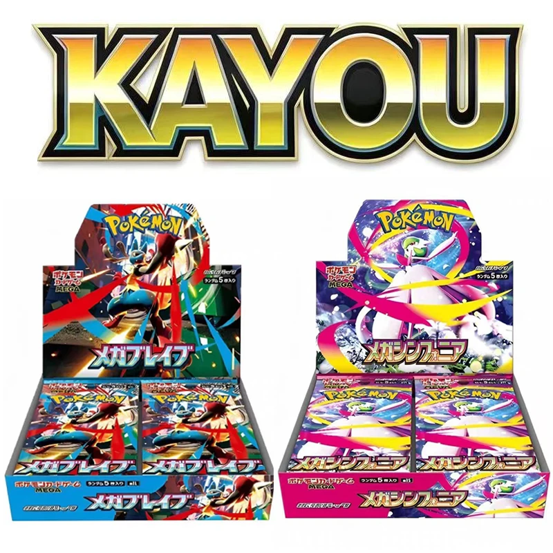 

Pokemon Trading Card Ptcg M1s M1l Mega Super Courage & Symphony Japanese Series Collectible Card Toy Gifts For Game Hobby
