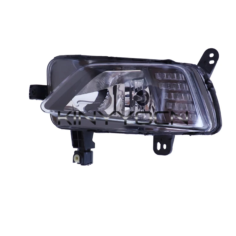 Car Front Bumper DRL Fog Light For Volkswagen VW Polo 2018 2019 2020-2024 Bumper Fog Lamp light Fog Lamp Driving Lamp view 3