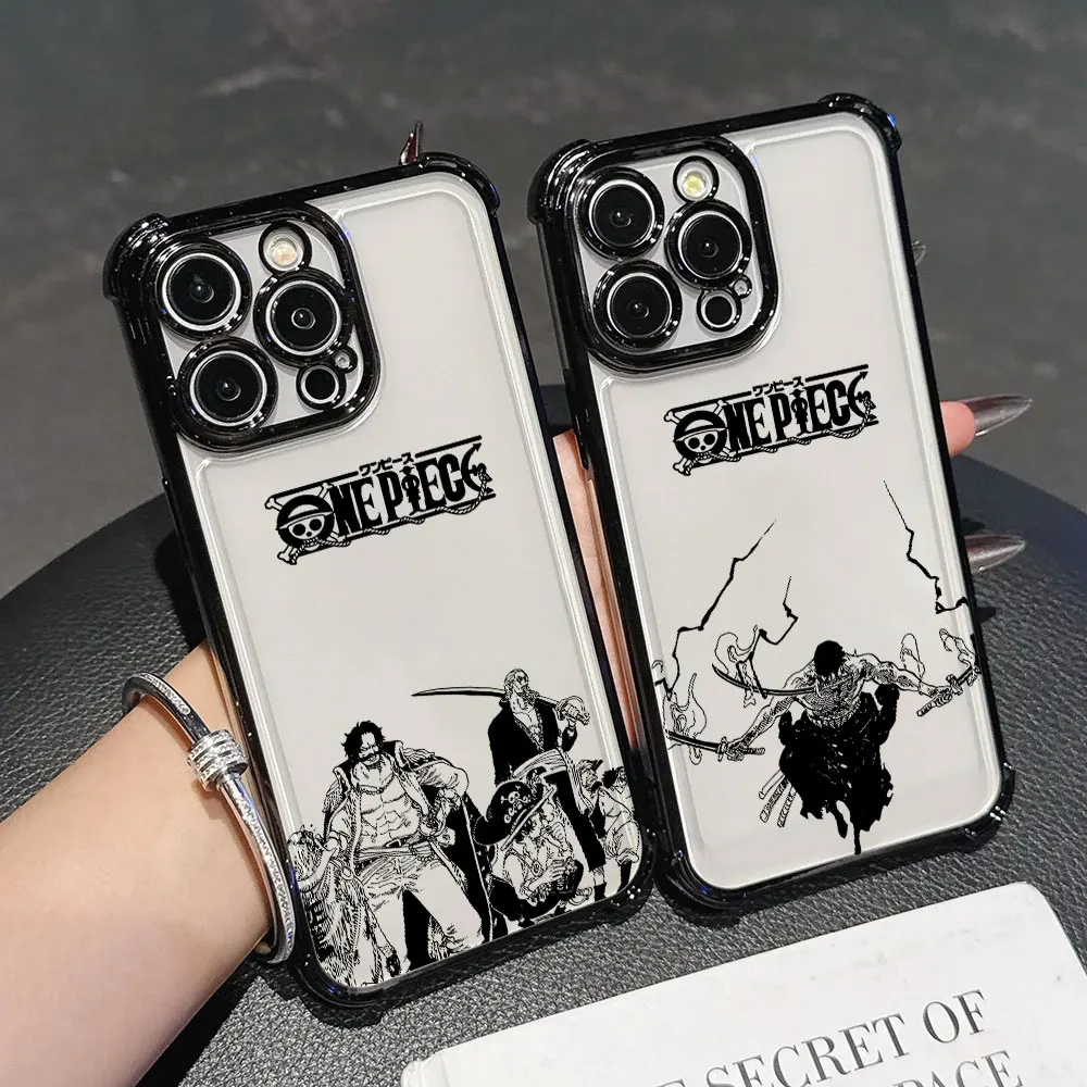 

Manga Luffys Zoro Plating Phone Case For Xiaomi Redmi 15 15C 14C 13C K50 A1 Note 15 14 13 12 12s Pro Plus 4G 5G Anti Fall Airbag