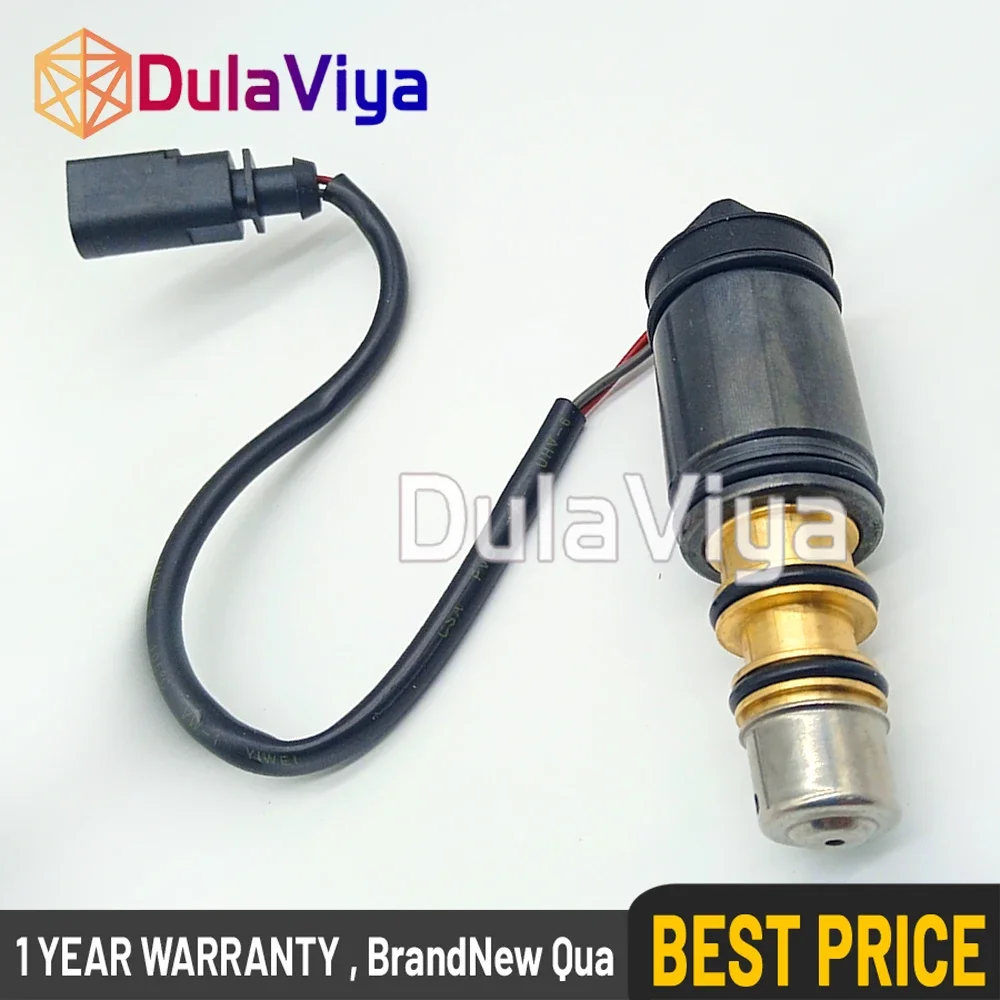 NEW A/C AC Compressor Electronic Control Valve For Audi Models ECV15 7SEU17C / 7SEU16C / 6SEU14C