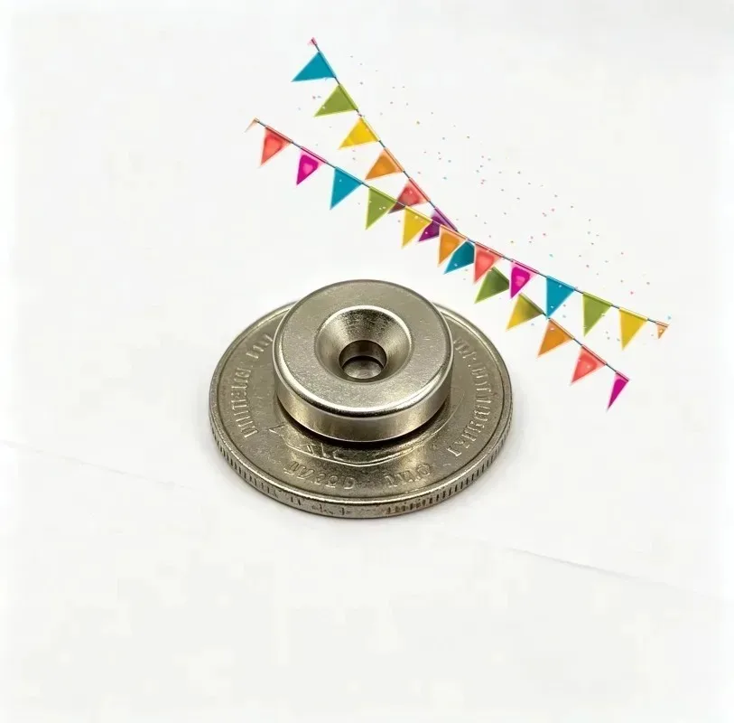 15X3MM Countersunk Neodymium Magnet 4mm Hole Round Disc Magnet15*3-4 mm