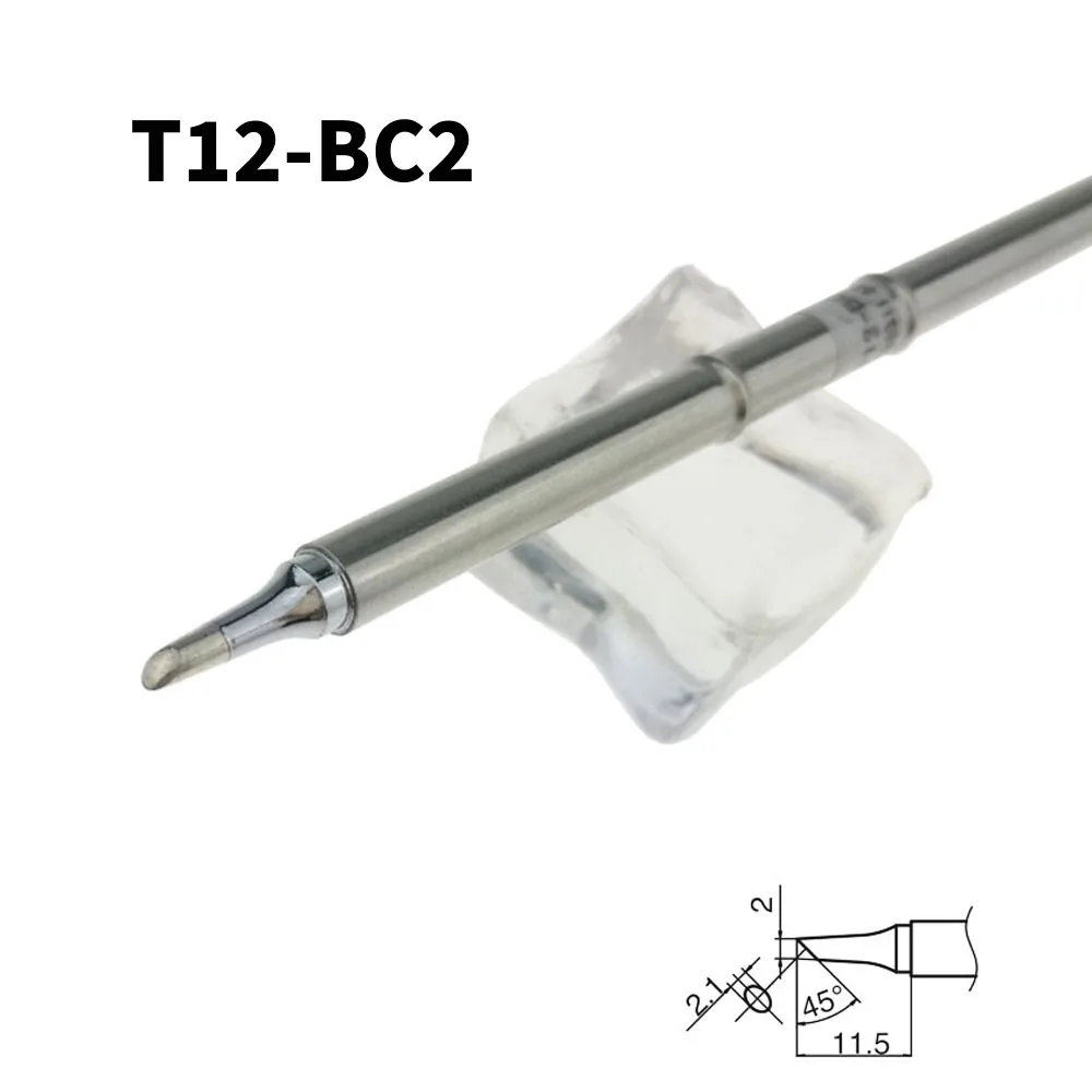 

T12-BC2 Electronic Soldering Tip for STM32 T12 OLEN FX-951 FM-2028 Weldering Station Iron Handle Tip Replacement Tool