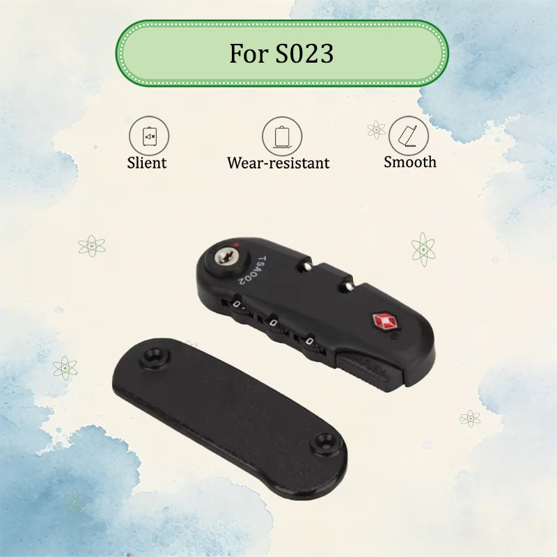 

For S-023 Portable Alloy Combination lock Lightweight Anti-Theft Lock for Suitcase