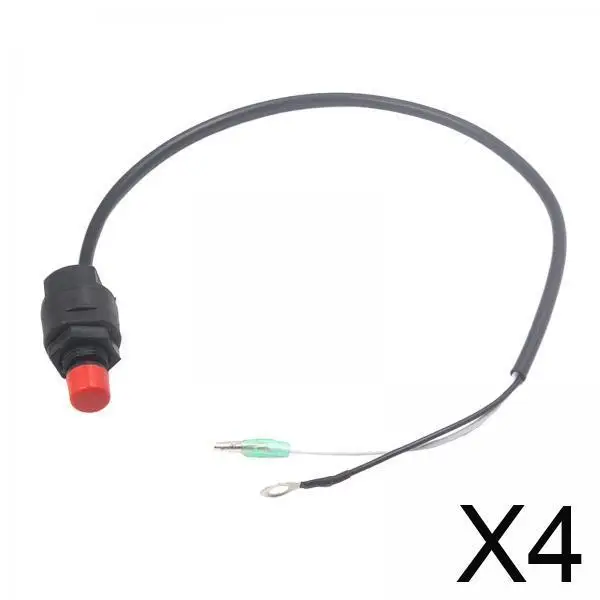 

Motorboat Outboard Kill Engine Stop Switch Plastic Lanyard for Electric Marine Control Emergency Use