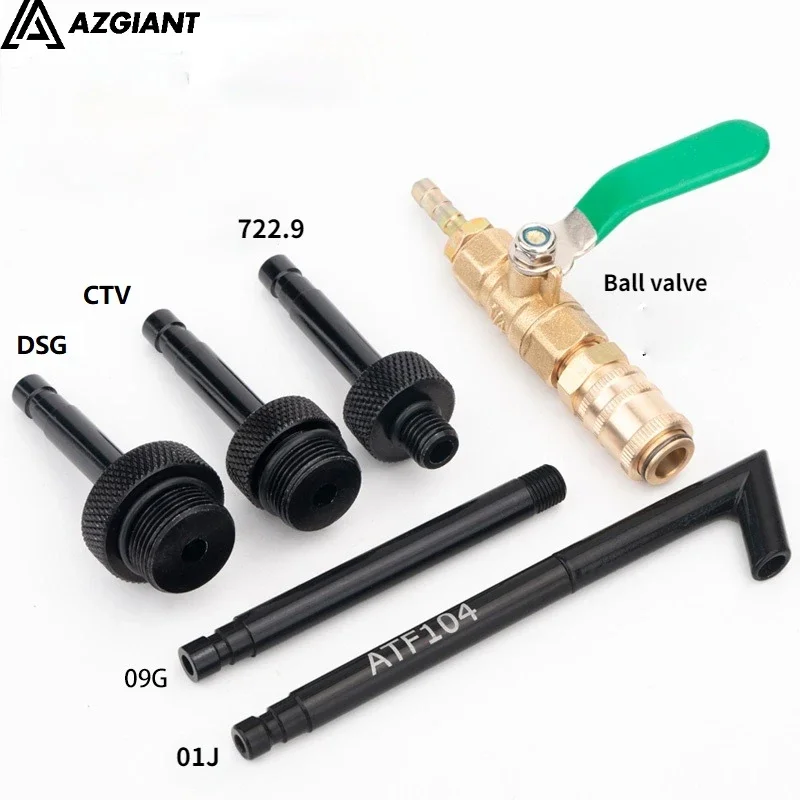 AZGIANT DSG 01J 09G CVT 722.9 Car Auto Transmission Fluid Oil Filling Filler Adapter Connector For VW Audi Mercedes Benz