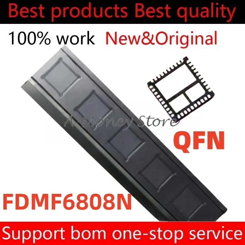 

(5-10pcs)FDMF6808N FDMF 6808N QFN-40