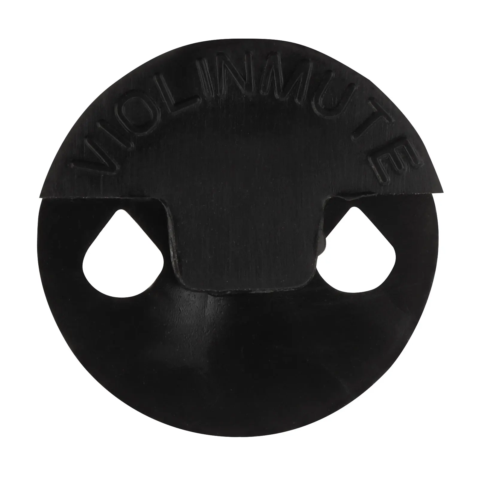 Acoustic Round Black Rubber Violin Mute Violin Accessories Stringed Instruments