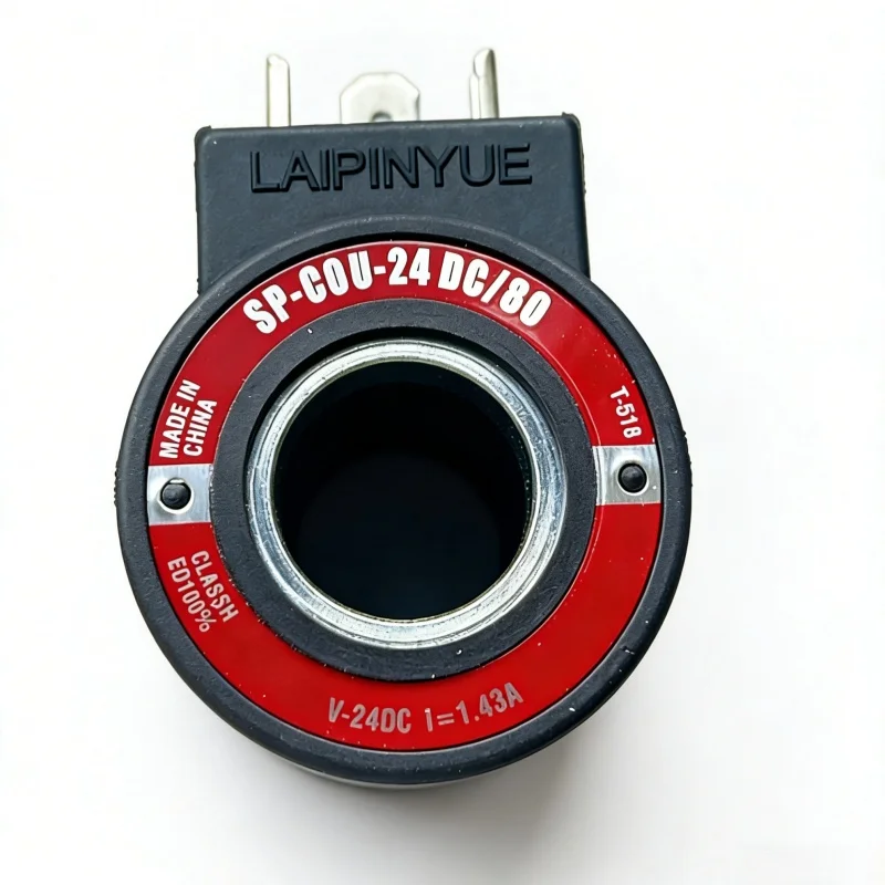 

Гидравлический клапан с внутренним отверстием 18 мм, высота 39 мм, SP-COU-24DC 1.43A /80-12DC 2.83A/80 SP-COI-230/50