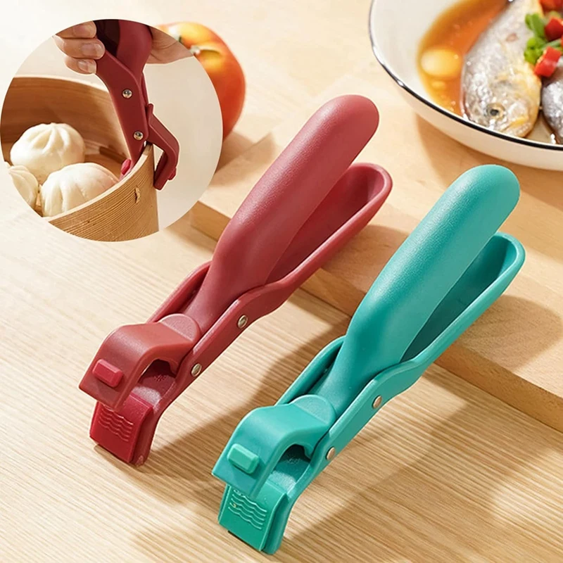 10PCS Multi-Function Anti-Scald Bowl Clip Multi-Purpose Anti-Scald Bowl Holder Clip For Kitchen Anti-Ironing Dish Clips