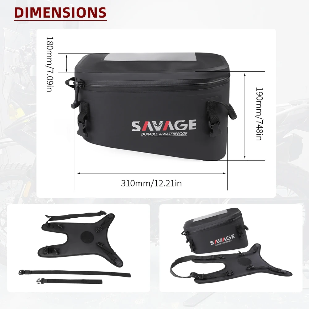 For CFMOTO 450MT 2025 Motorcycle Tank Bag Luggage 700MT MT450 IBEX 450 2024 Navigation Tanklock Bag Waterproof Racing Backpack