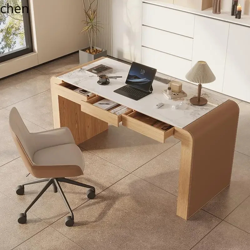 Slate Desk Modern Simple Home Master Bedroom Ash Wood Table Desk
