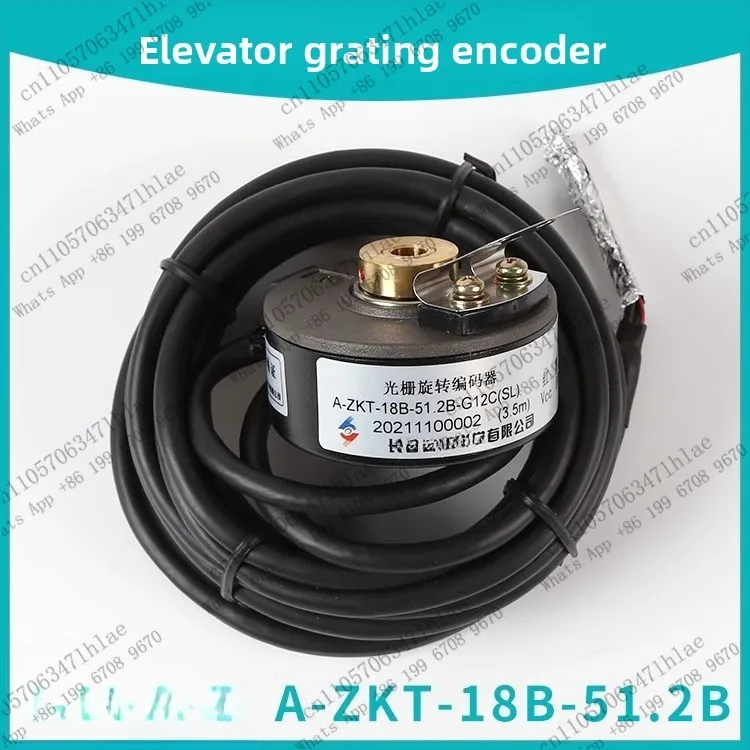 A-ZKT-18B-51.2B-G12C(SL)-3.5M Grating Encoder YVP90--9 6B