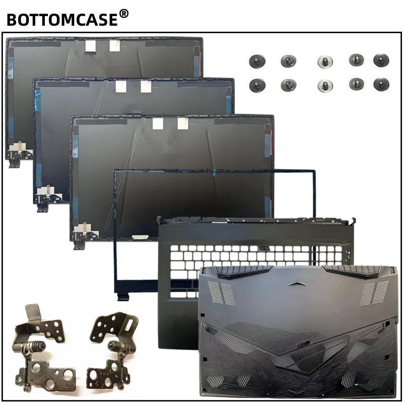 New For BOTTOMCASE® GL75 GP75 GE75 9SE 9SD MS-17E4 MS-17E3 MS-17E7 Laptop LCD Back Cove/LCD Bezel /Palmrest/Bottom/Hinge