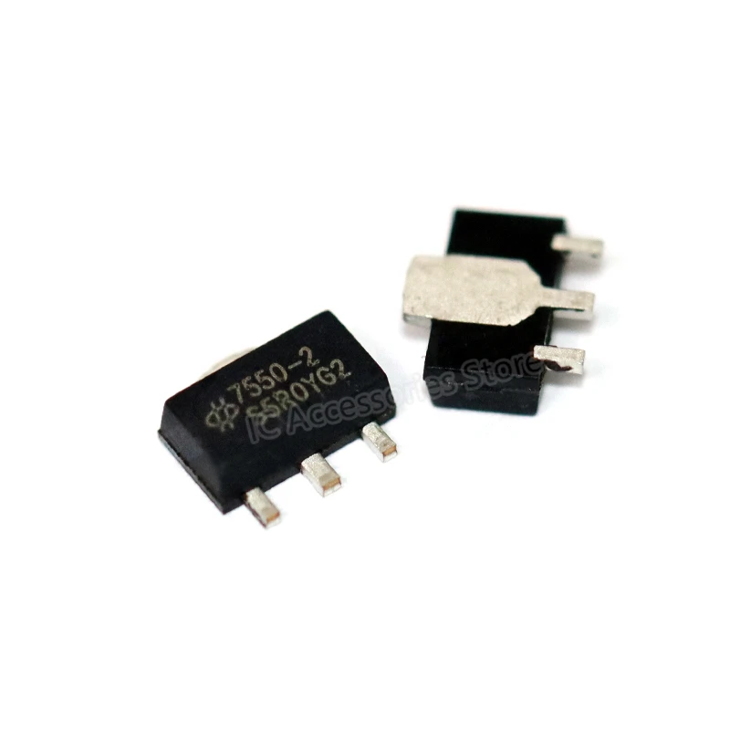 20pcs HT7550-2 SOT89 Low Power LDO Regulator IC Electronic Components Brand new original