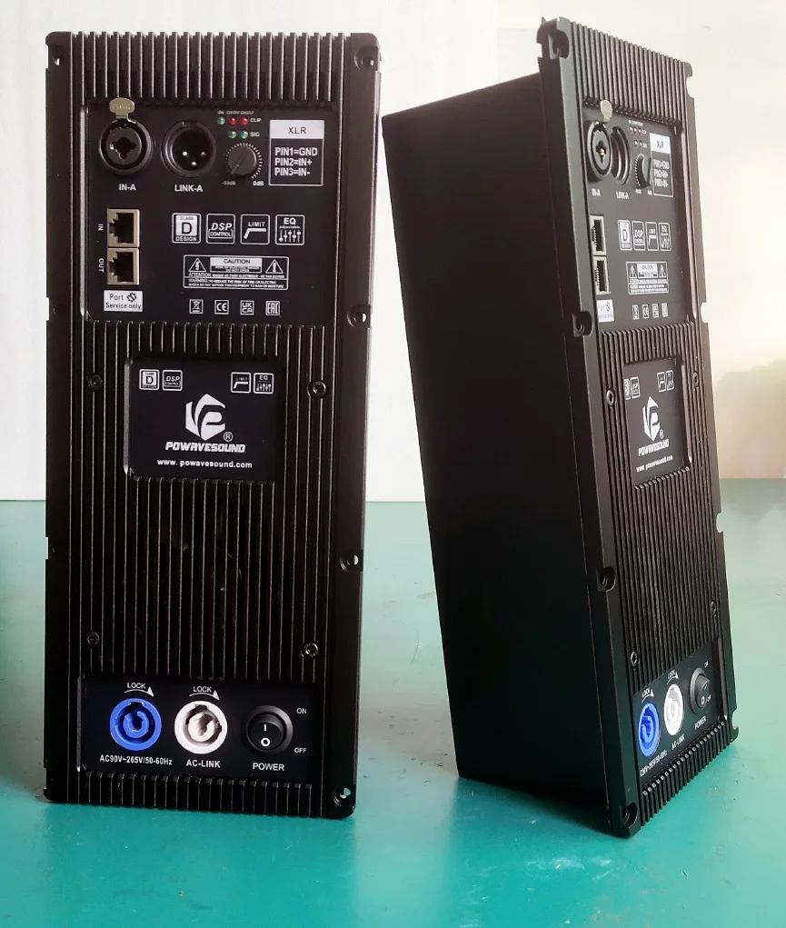 

1000 Watts Class d Digital Active Speaker 18 Inch Subwoofer Speaker with 1000W Power Amplifier Module