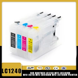 vilaxh For Brother LC1280 LC1240 LC1220 Ink Cartridge for MFC-J280W J430W J435W J5910DW J625DW J6510DW J6910DW DCP-J725DW