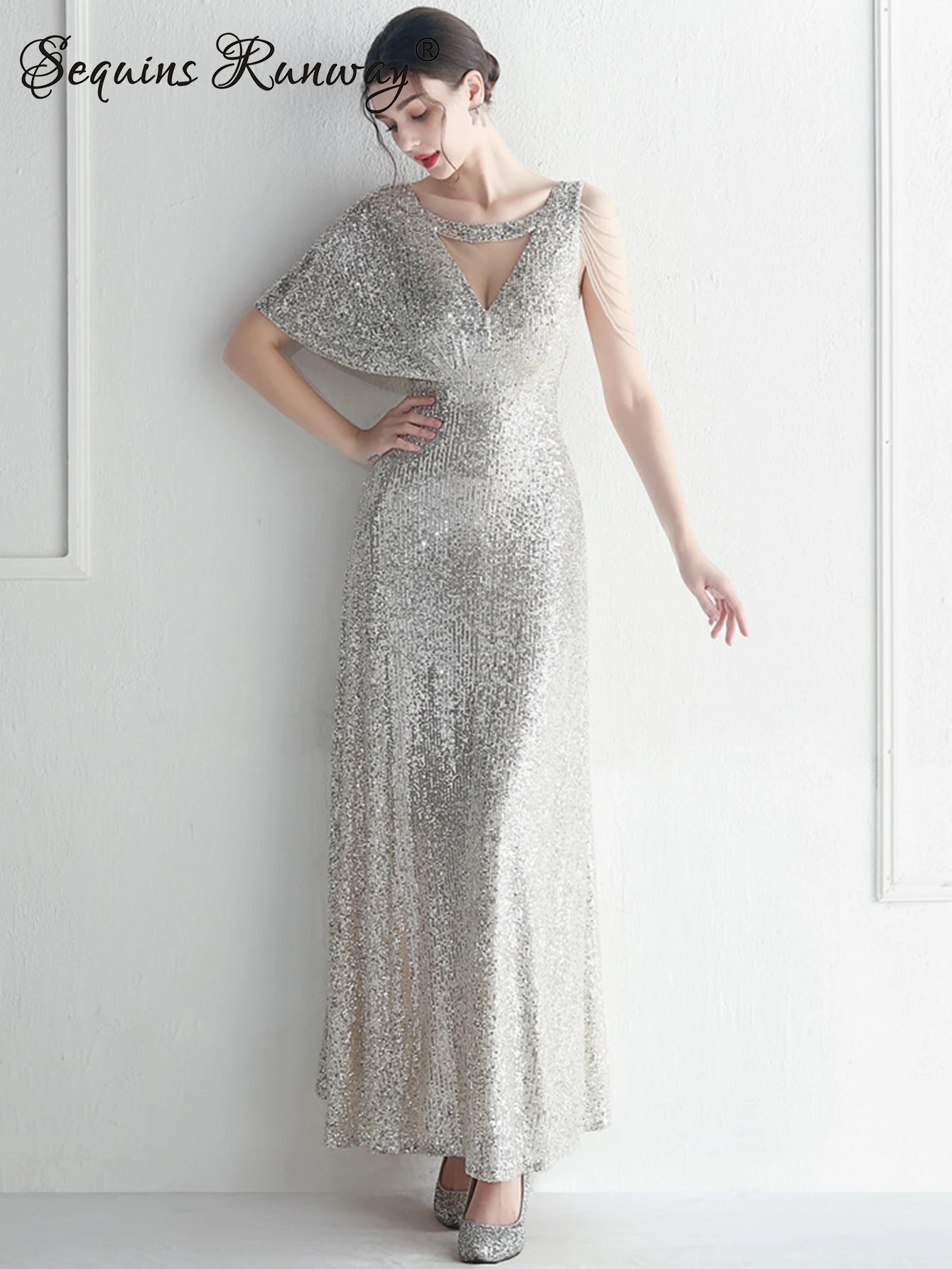 เซ็กซี่ backless เลื่อม Maxi ฤดูร้อนชุดผู้หญิงวันเกิดชุดราตรียาว 2025 ผู้หญิงหรูหราพรหมงานแต่งงานชุด vestidos