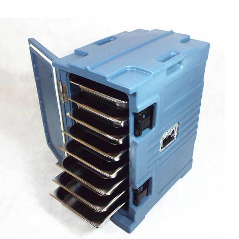 حامل طعام معزول محمول قابل للتوسيع، حاويات تسخين الأطباق الحرارية الساخنة والباردة