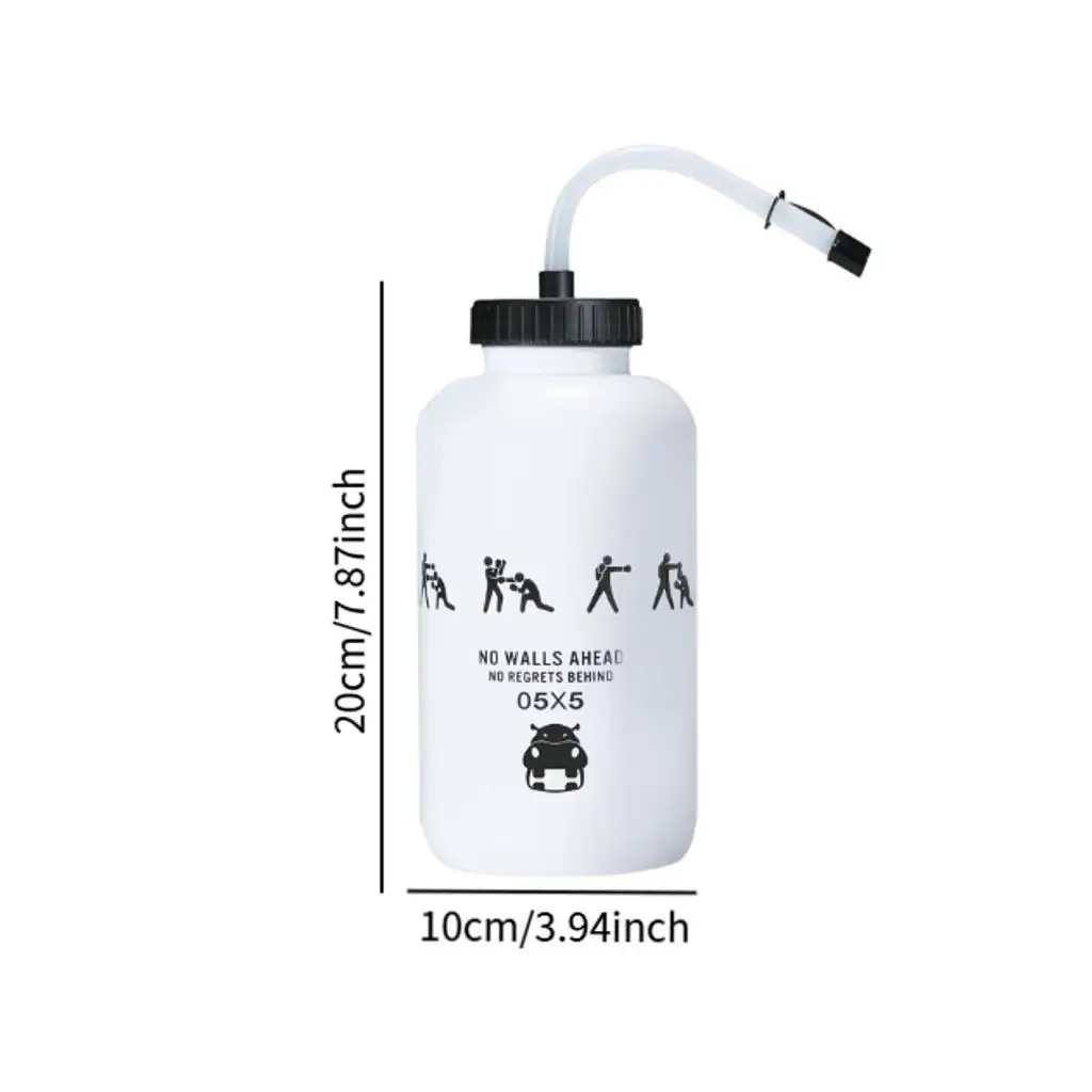 

Water Bottle 1L Reusable Squeeze Bottle for Outdoor Sports Football