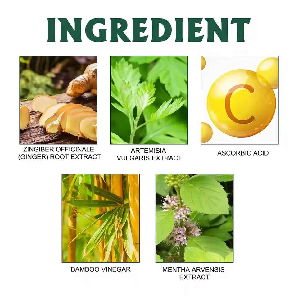 الطب الصيني القدم التصحيح العضوية الزنجبيل الشيح القدم التصحيح الإجهاد الإغاثة قدم النوم العميق السموم ملصق أدوات العناية بالقدم #4