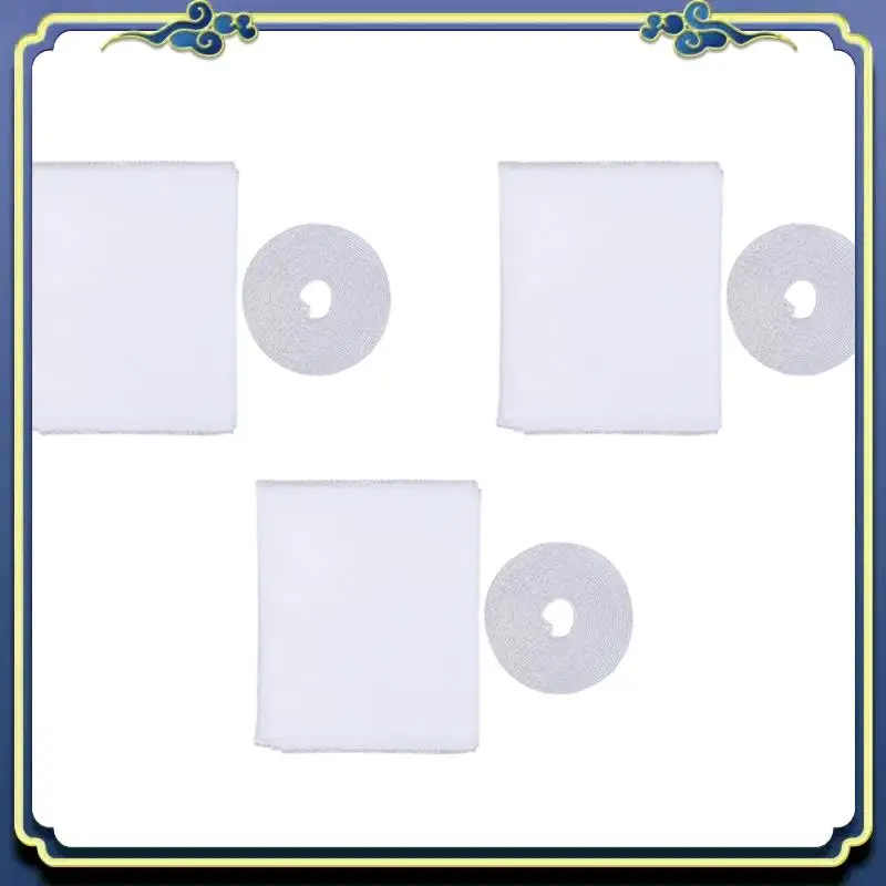 

A56P-3 Pcs 200Cmx 150Cm DIY Mosquito Net Insect Curtain Fly Mosquito Bug Window Mesh