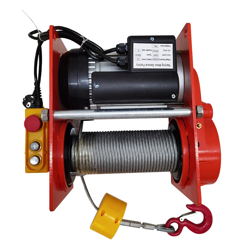 

High Quality Small 220V Pulling Hydraulic Electric Construction Hoist Winches