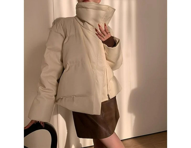 سترة نسائية قطن خريف شتاء 2025 موضة جديدة نمط الخبز سترة معطف سترة قطن ملابس خارجية #5