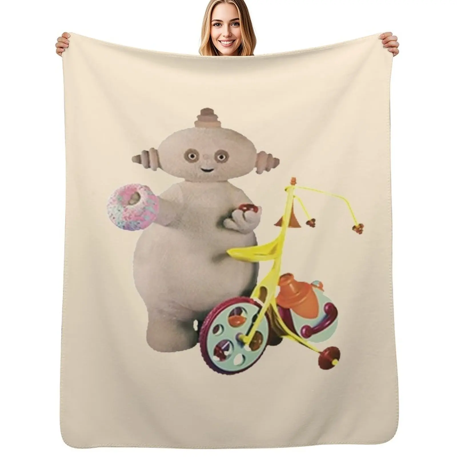 Makka Pakka In the night garden Throw Blanket Custom Weighted blankets ands Flannel Fabric Blankets