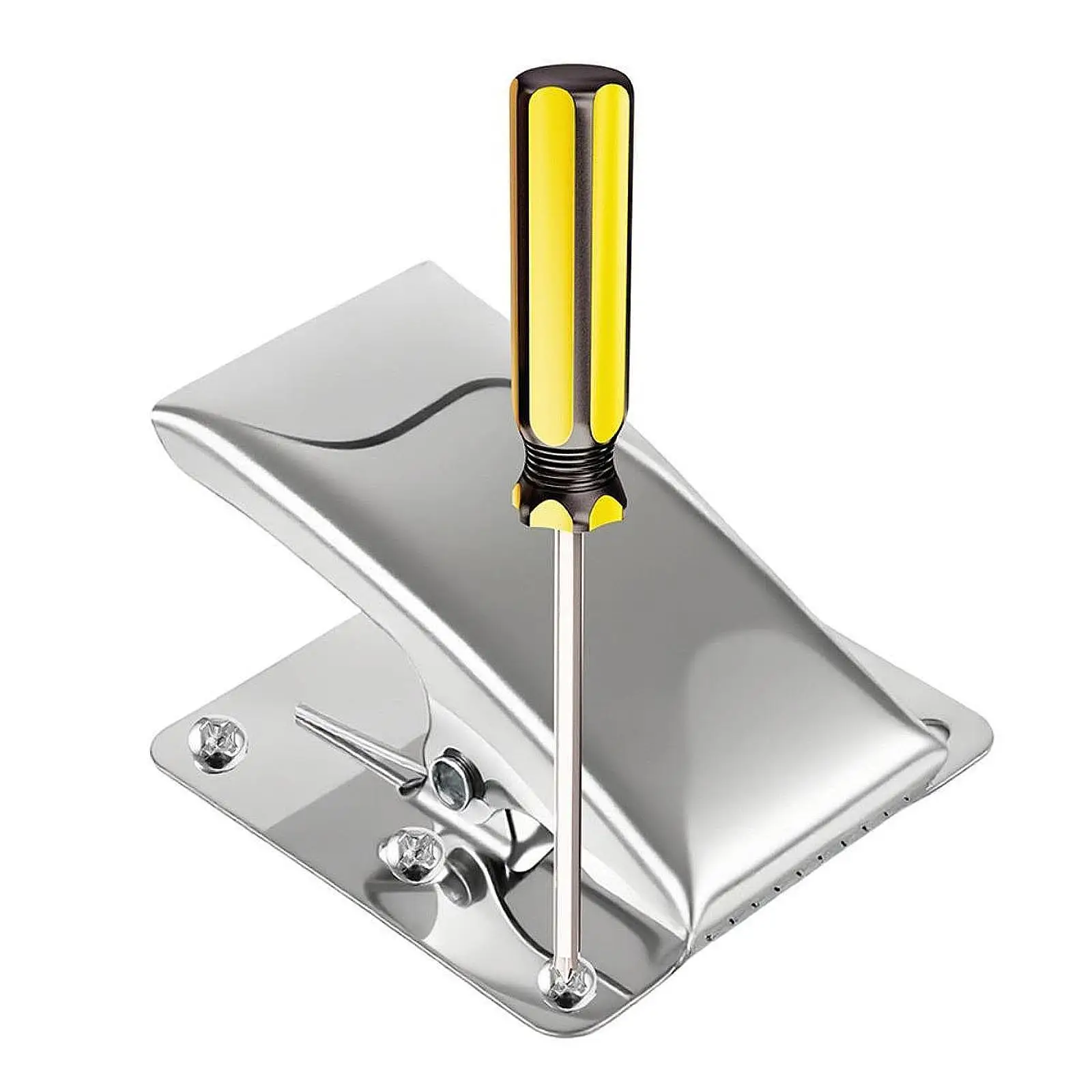 مشبك ذيل السمكة بمشبك فيليه، نزهة منزلية، معدات ذاتية الصنع مع برغي احترافي سهل الاستخدام، أداة تنظيف مشبك السمك من الفولاذ المقاوم للصدأ #3