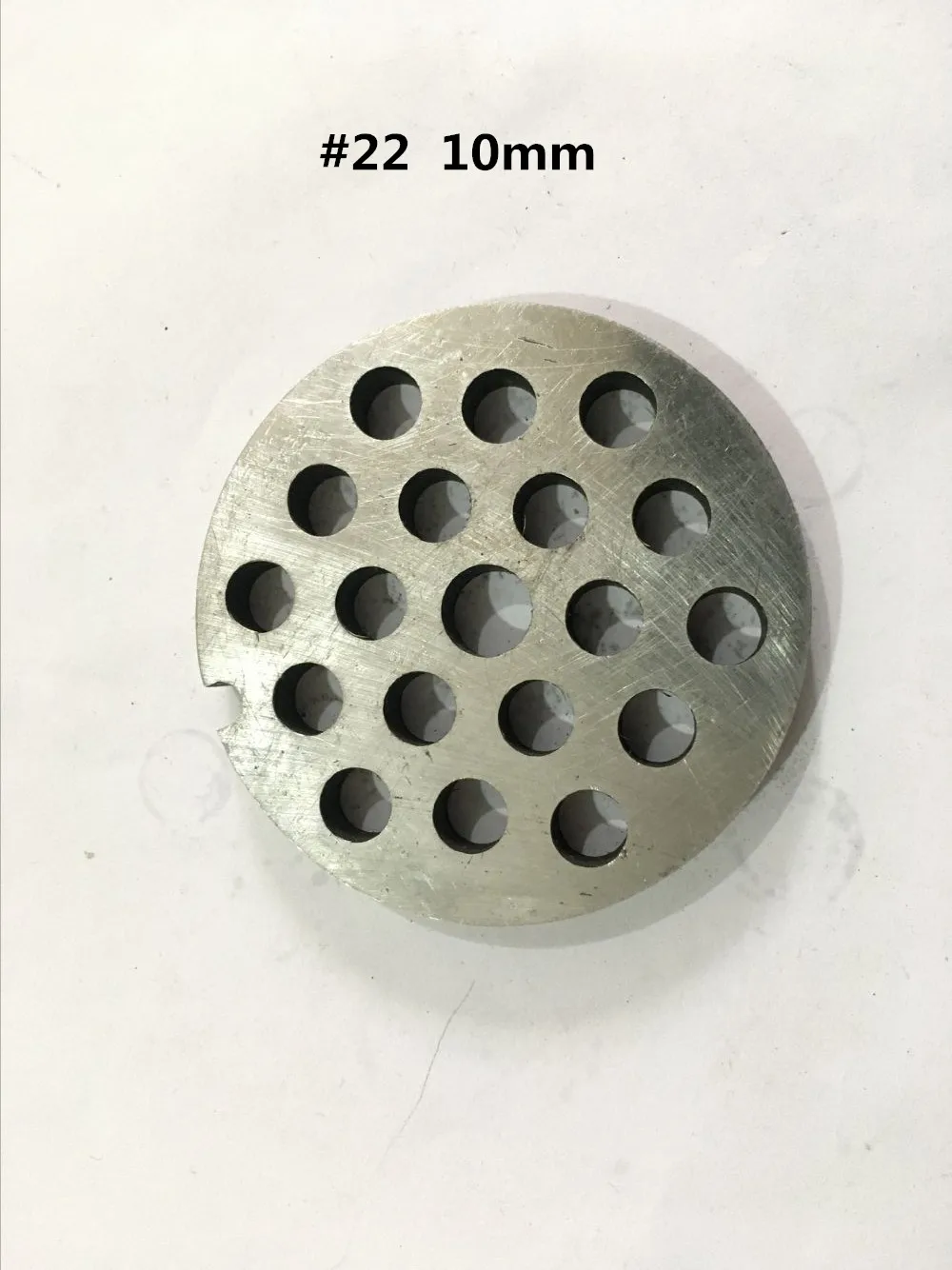 #22 Type Replaceable Meat Grinder Plate Hole 3-24mm Manganese Steel Chopper Disc For Mixer Food Chopper