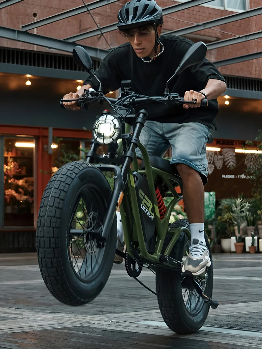 Fafrees F20 Ultra Elektrofahrrad mit Straßenzulassung, 20x5,0 Zoll E-bike Mountainbike 750W 48V 25Ah Abnehmbarem Akku, 45km/h und 100km Reichweite