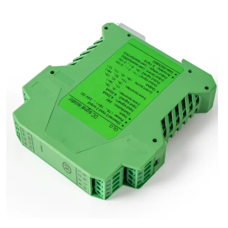 Signal isolator 4-20mA current voltage 0-10V, one input, two inputs, one, two, three, four outputs, active power supply DC24V