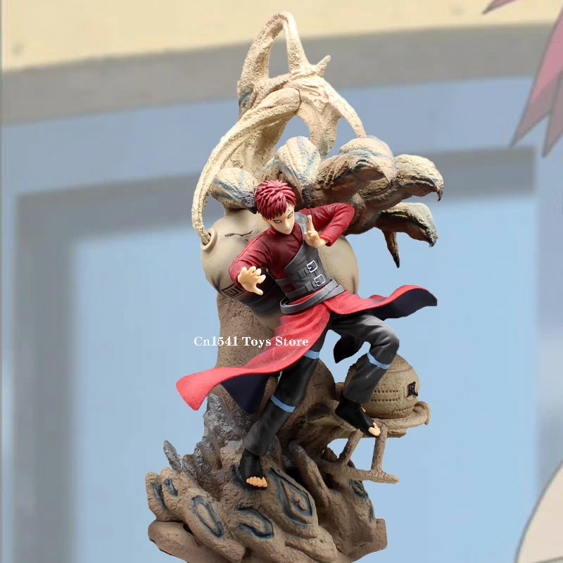 

45cm Anime Naruto Sandstorm Gaara Action Figure Statue Sabaku No Gaara Figure Kazekage Dolls PVC Model Collection Toys Kids Gift