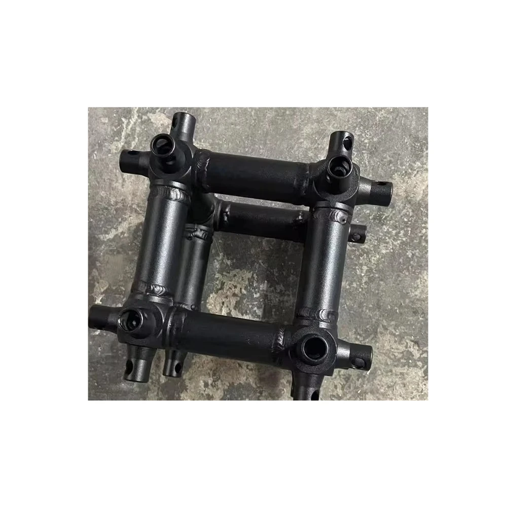 Conector de caja de armazón de perno de 6 vías para escenario profesional, esquina 150*150, armazón de iluminación pequeño, fácil de configurar al aire libre