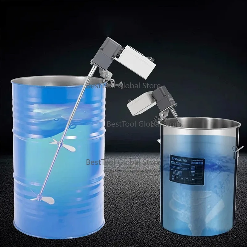 

Electric Mi-xer Hor-izontal Paddle Type Ind-ustrial-Grade Liquid Coating Paint High-Power Mixing Agi-tator 1000L